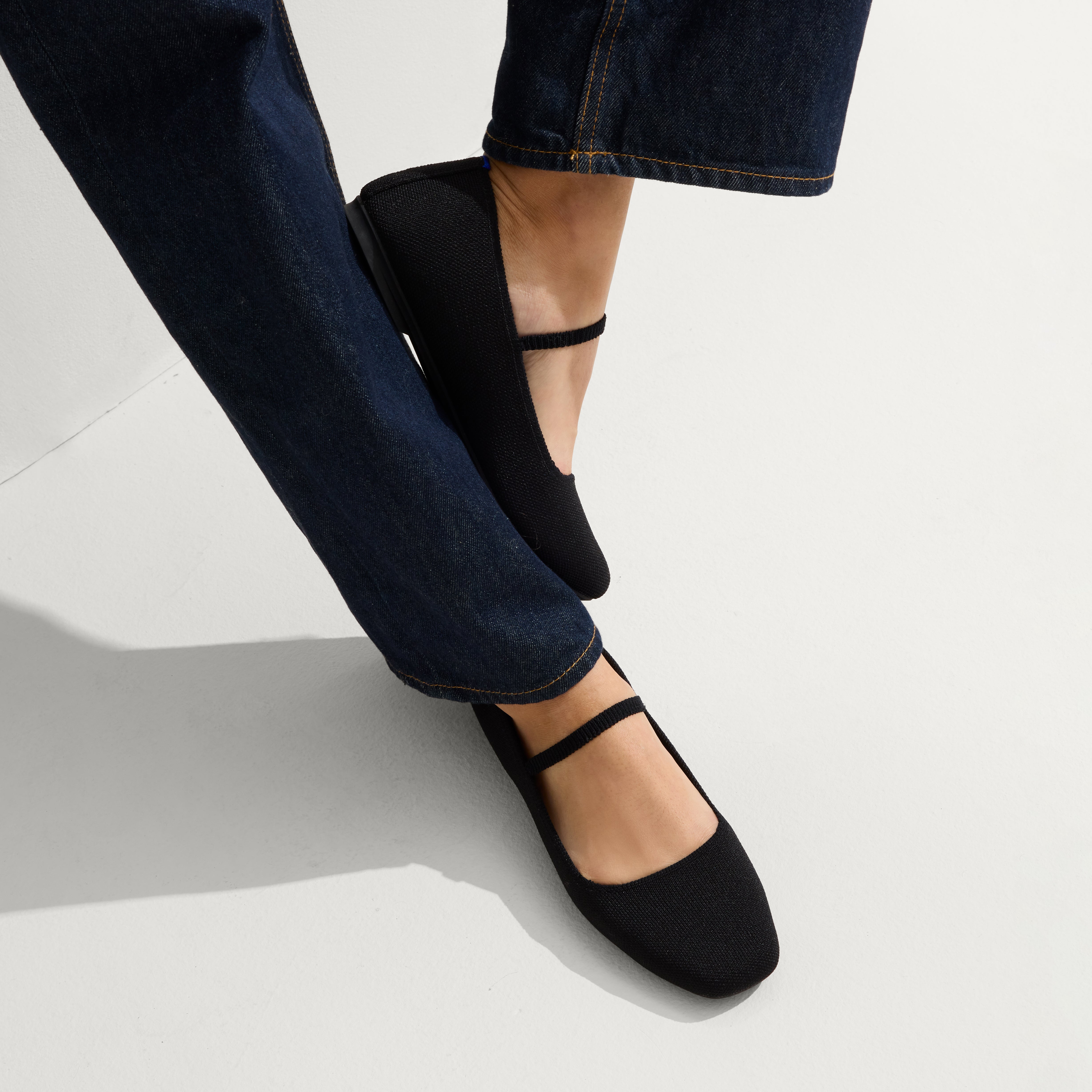 The Max Square Mary Jane - Black