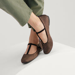 The T–Strap Mary Jane - Bronzite