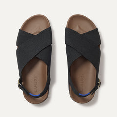The Weekend Sandal - Black