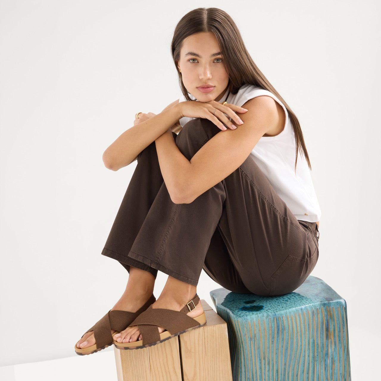 The Weekend Sandal - Cinnamon